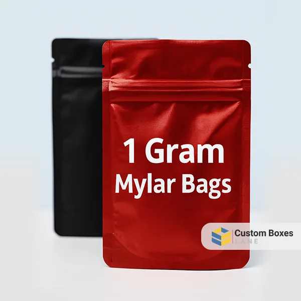 cusotm 1 gram mylar bags